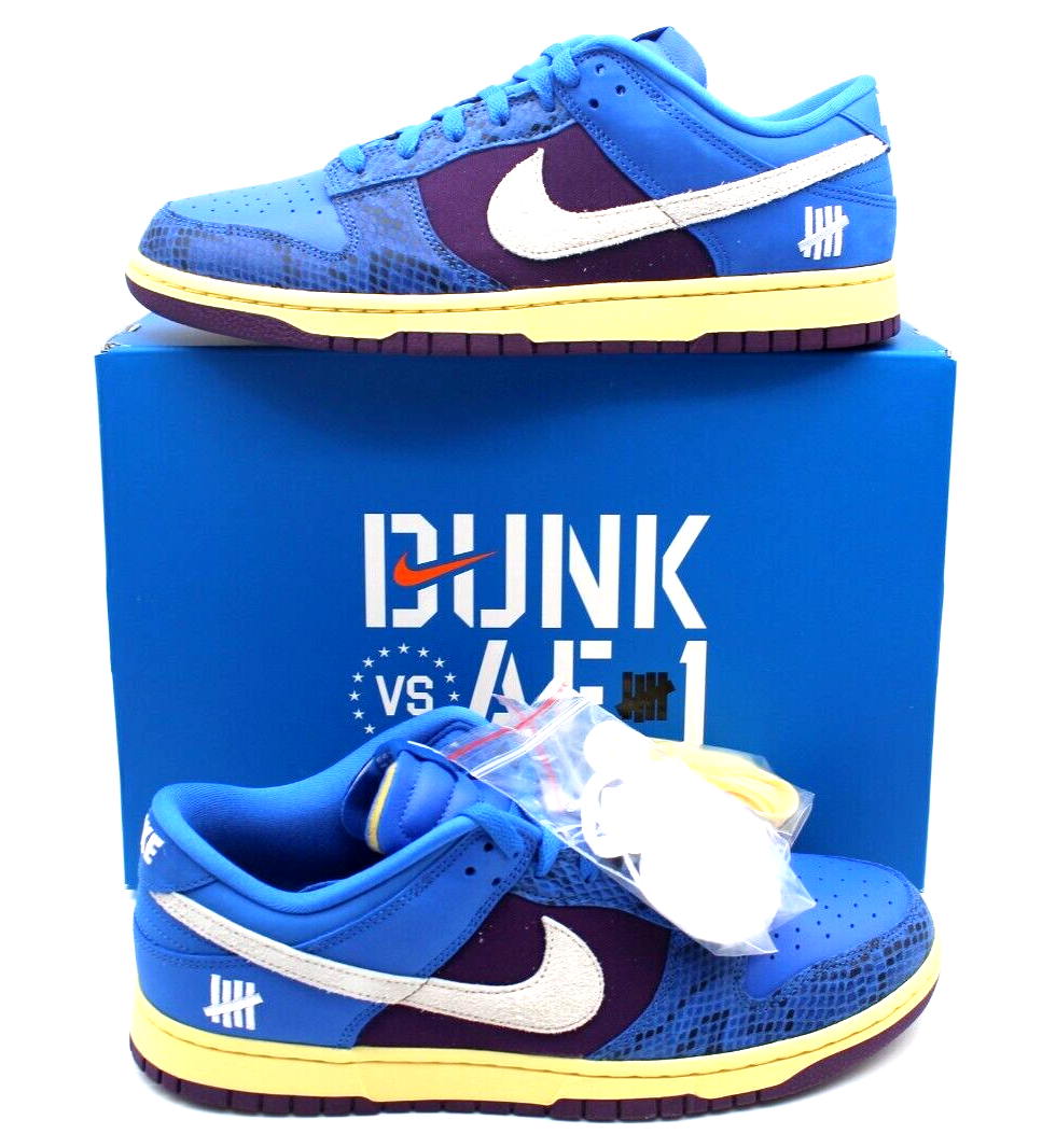 Nike Dunk Low SP x Undefeated 5 On It Signal Blue DH6508-400