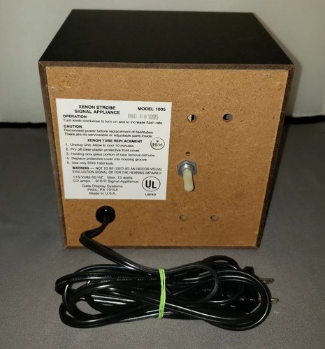 Vintage Xenon Strobe Light Stage Lighting Rock Video Series 1995 