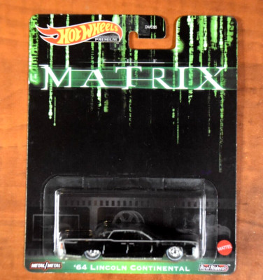 Hot Wheels Premium 2022 The Matrix '64 Lincoln Continental w/Real Riders