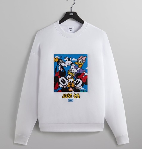 トップス Disney Kith Goofy Classic Logo Crewneck Kith-x-Disney-Mickey-Friends-
