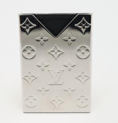 【k】レアLOUIS VUITTON ルイヴィトンカードケースR96427 LOUIS VUITTON R96427 Monogram Metal Card holder Pass Case