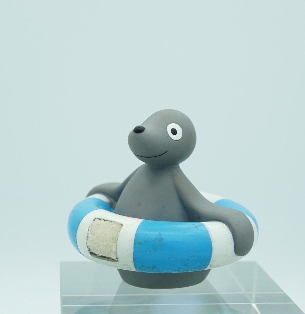 1996 当時物　VINTAGE　PINGU　パパ　フィギュア Vintage Bandai Pingu Family Figure Set w/ Box Japan 3.1in