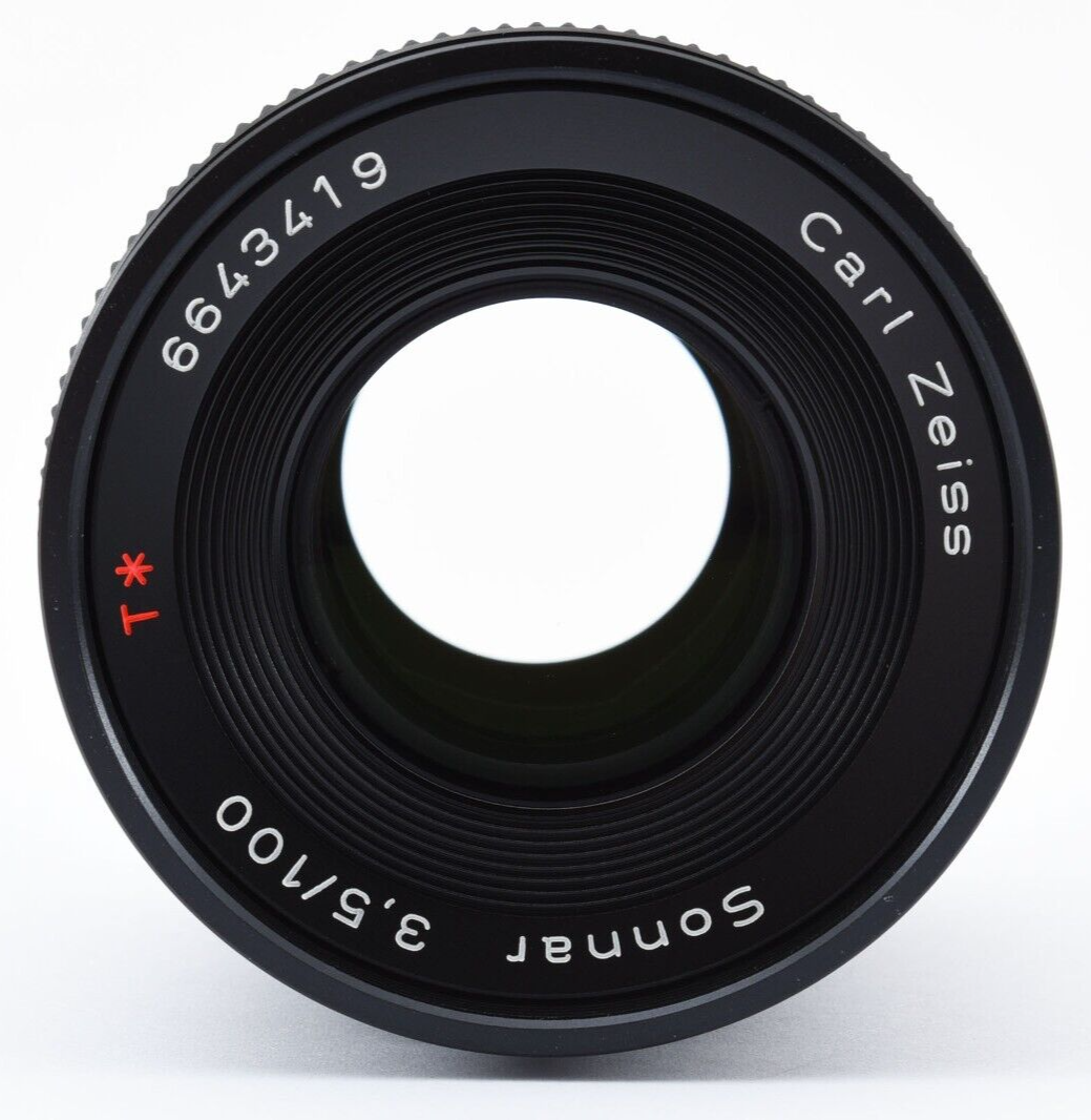 CONTAX Carl Zeiss Sonnar T* 100mm f/3.5 MMJ MF Lens for CY