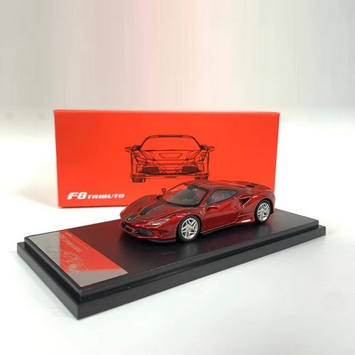 XF MODEL 1/64 Scale Ferrari F8 Tributo Red2 Diecast Car