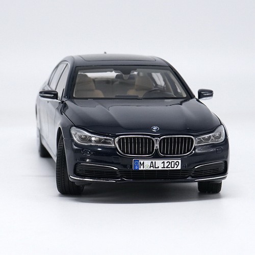 1/18 Scale BMW 7 Series 750 Li 2017 Blue Diecast Car Model