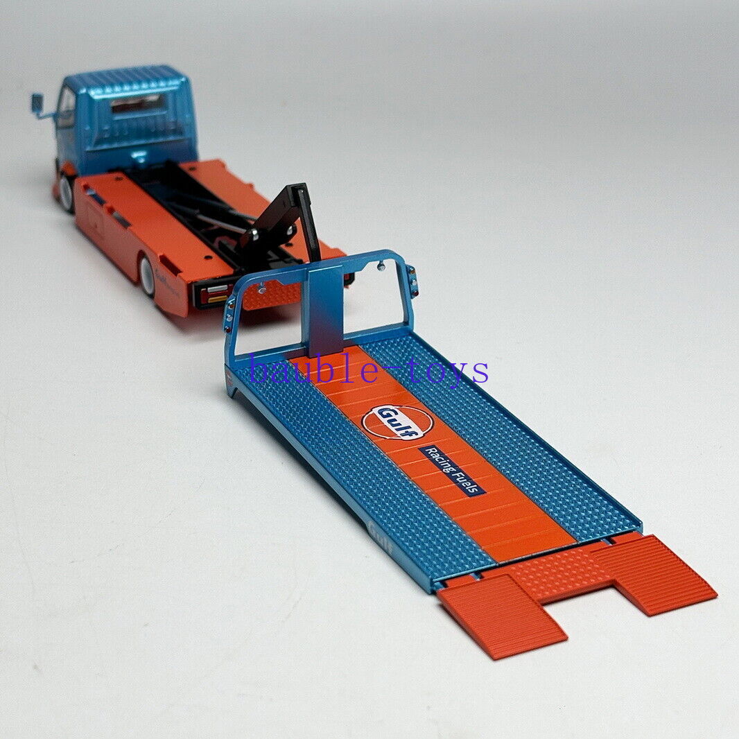 Micro Turbo 1/64 Scale Custom Tow Truck Gulf Diecast car