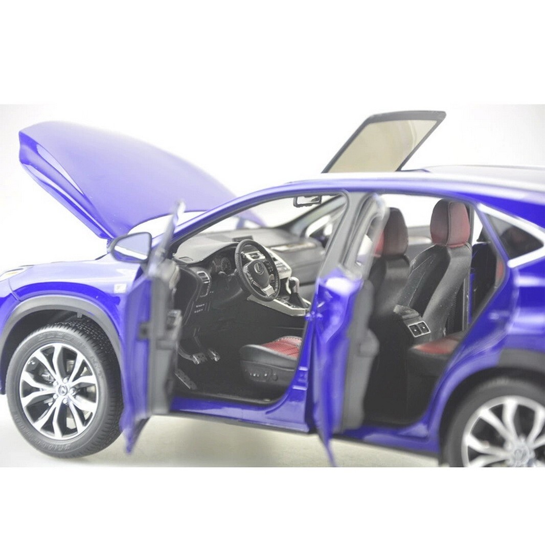 1/18 Scale LEXUS NX 200T SUV Blue Diecast Car ModelToy