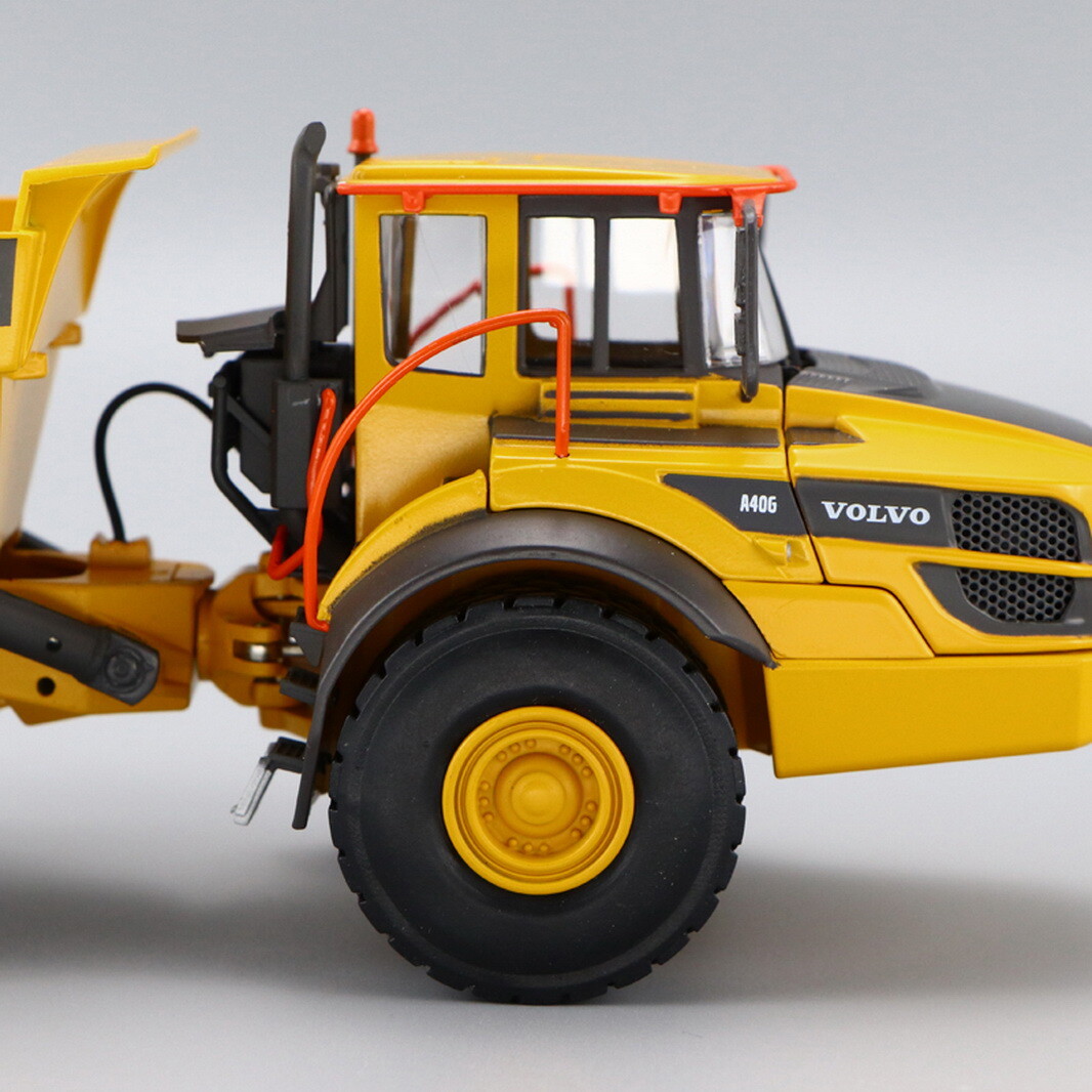 VOLVO A40G ミニカー Motorart 1/50 Volvo A40G Articulated Hauler Dump Truck