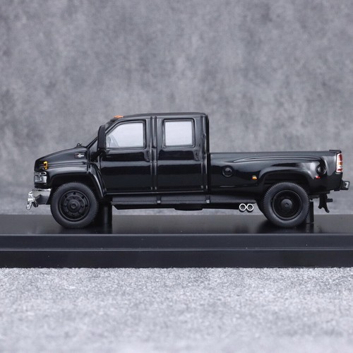 ミニカー GOC 1/64 Chevrolet Kodak GOC 1/64 Scale Chevrolet KODIAK Pickup Black Diecast Car