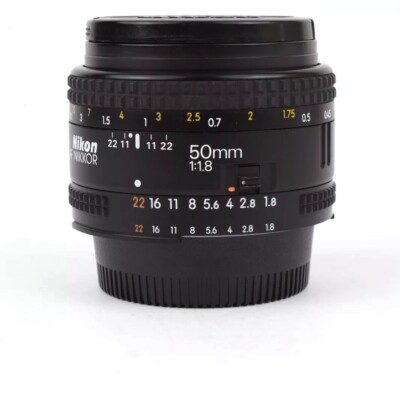 Nikon NIKKOR AF 50mm f/1.8 Auto Focus Standard Lens