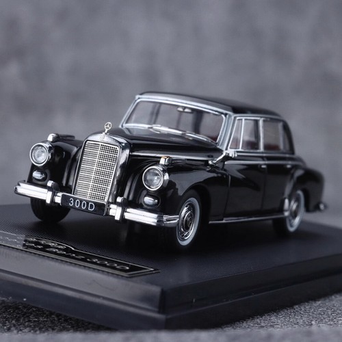 【新品】1/64 GFCC Mercedes Benz 300D Black GFCC 1/64 Scale Mercedes-Benz 300D 1959 Black Diecast Car