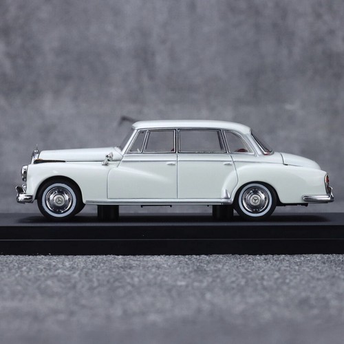 【新品】1/64 GFCC Mercedes Benz 300D White GFCC 1/64 Scale Mercedes-Benz 300D 1959 White Diecast Car