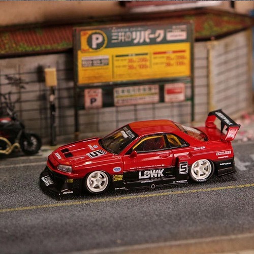 1/64 Street Weapon LBWK 日産 ER34 #23 Street Weapon 1:64 LBWK Skyline ER34 LB Super Silhouette