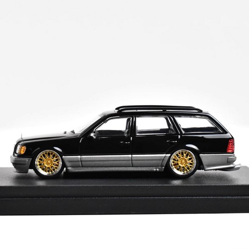 Mortal 1/64 Mercedes-Benz E-Class E300 S124 Wagon Black