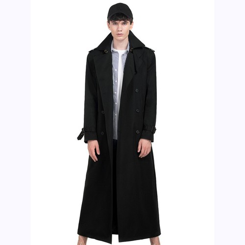 super long trench coat