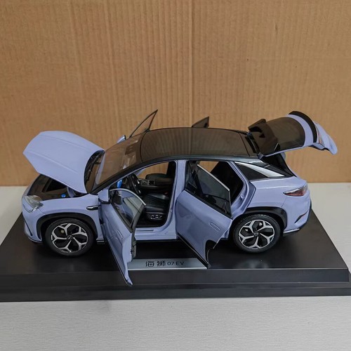 1/18 Scale BYD Sea lion 07 EV Purple Diecast car Model Toy