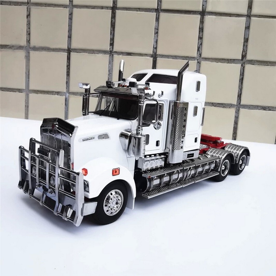 504-005 1/32 ケンワース T909 PRIME MOVER ホワイト 1/32 Kenworth T909 Prime Mover Truck White Diecast Car Model