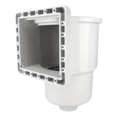 Hydro Tools Above Ground Pool Complete Standard ABS Thru-Wall Skimmer (Open Box)