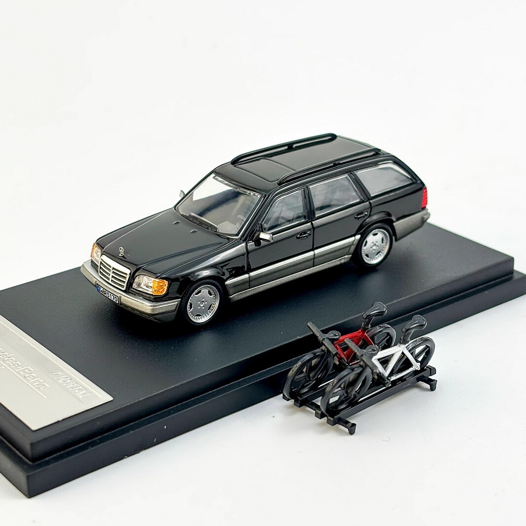 Mortal 1/64 Mercedes-Benz E-Class E300 S124 Wagon Black