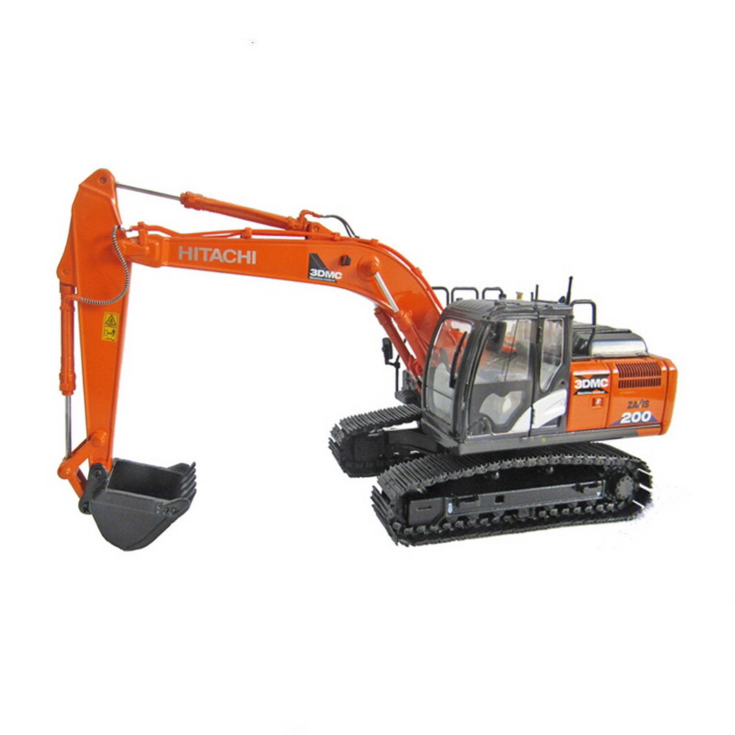 1/50 Hitachi ZAXIS 200X-6 3DMC Hydraulic Excavator Diecast Model