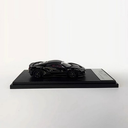 XF MODEL 1/64 Scale Ferrari F8 Tributo Black Diecast Car