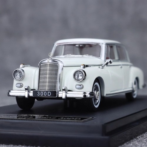 【新品】1/64 GFCC Mercedes Benz 300D White GFCC 1/64 Scale Mercedes-Benz 300D 1959 White Diecast Car