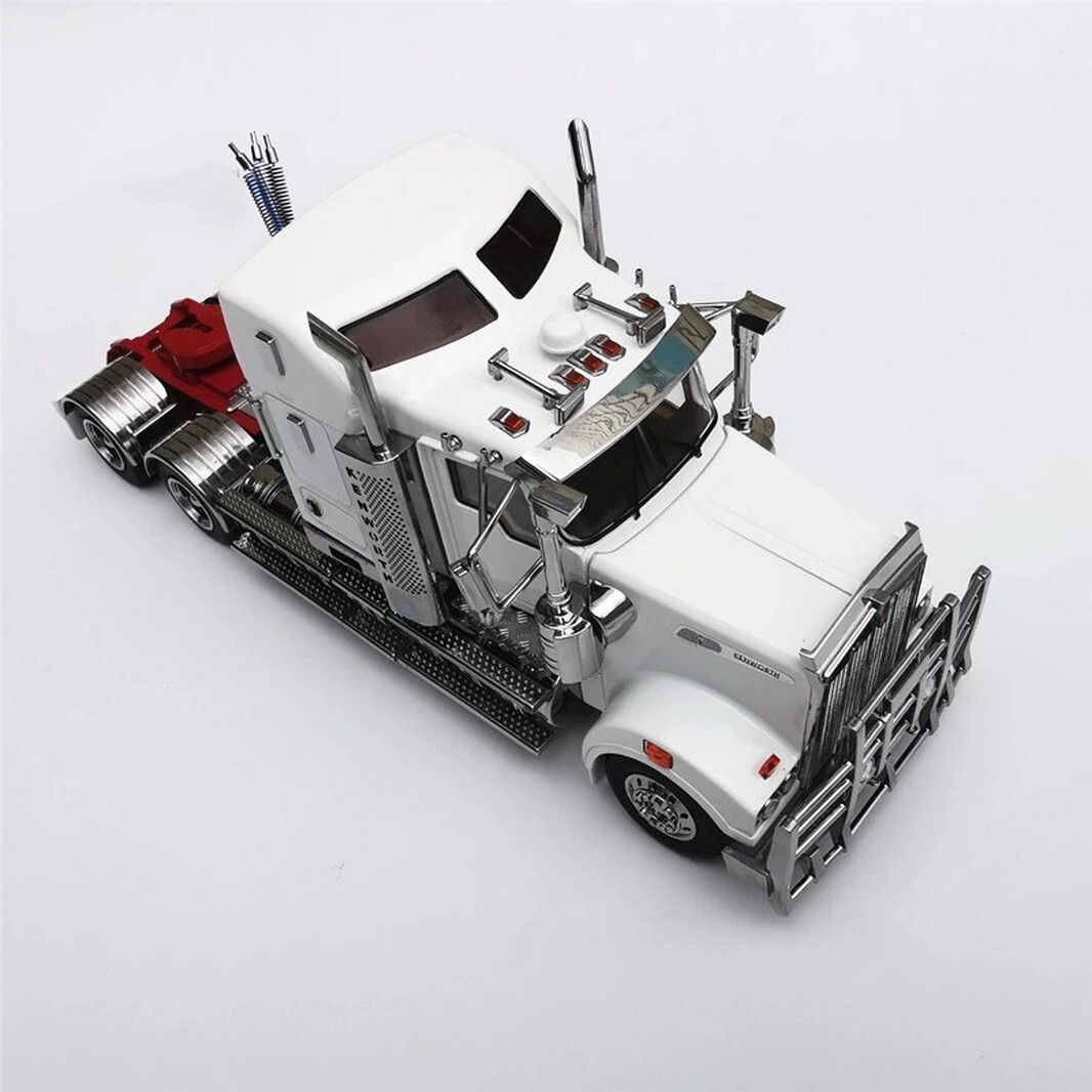 504-005 1/32 ケンワース T909 PRIME MOVER ホワイト 1/32 Kenworth T909 Prime Mover Truck White Diecast Car Model