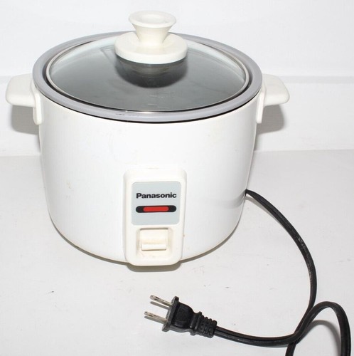 Vintage Panasonic Rice Cooker/ Steamer Rice-O- Mat 5 Cup SR-W06PA - Used 0899
