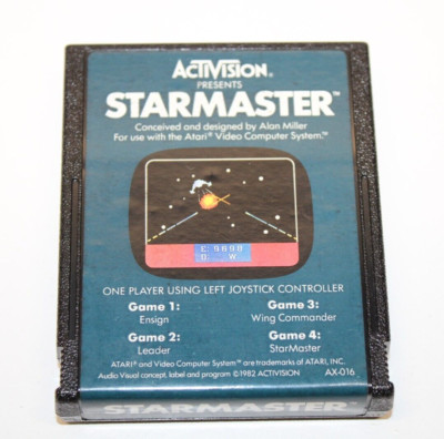 Starmaster - Atari 2600 Video Game - Tested & Working