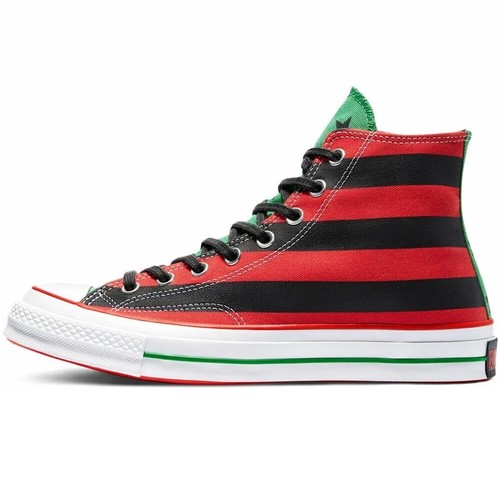 Pre-owned Converse X Denim Tears Chuck Taylor 70 High Top Green Black Beauty Juneteenth Us In Multicolor