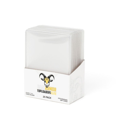 Goat Armor Elite Top Loaders - Standard 35pt | 25, 50, 100, 200 - Free Shipping
