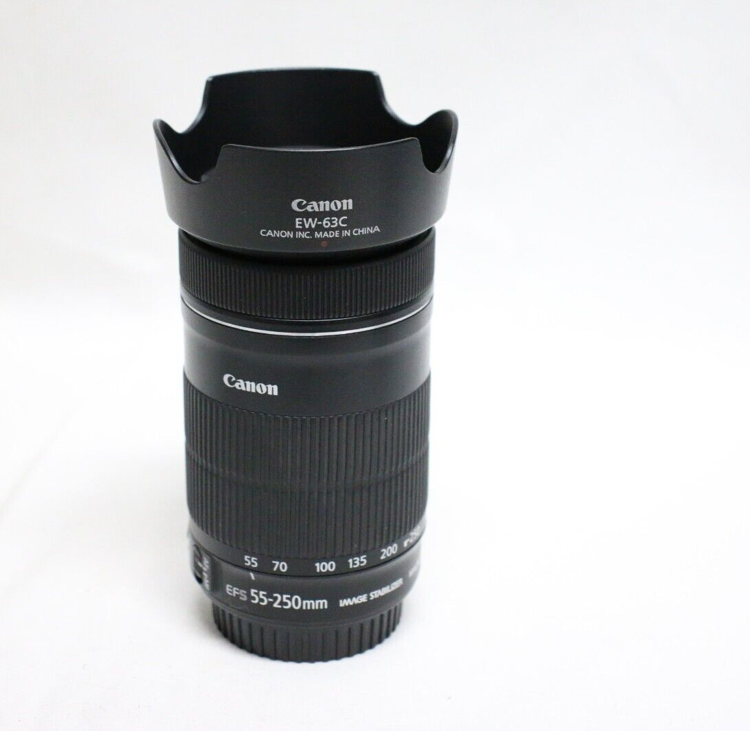 Canon EF-S 55-250mm f/4.0-5.6 IS STM Lens with Canon lens Canon EF-S 55-250mm f/4.0-5.6 IS STM Lens with Canon lens