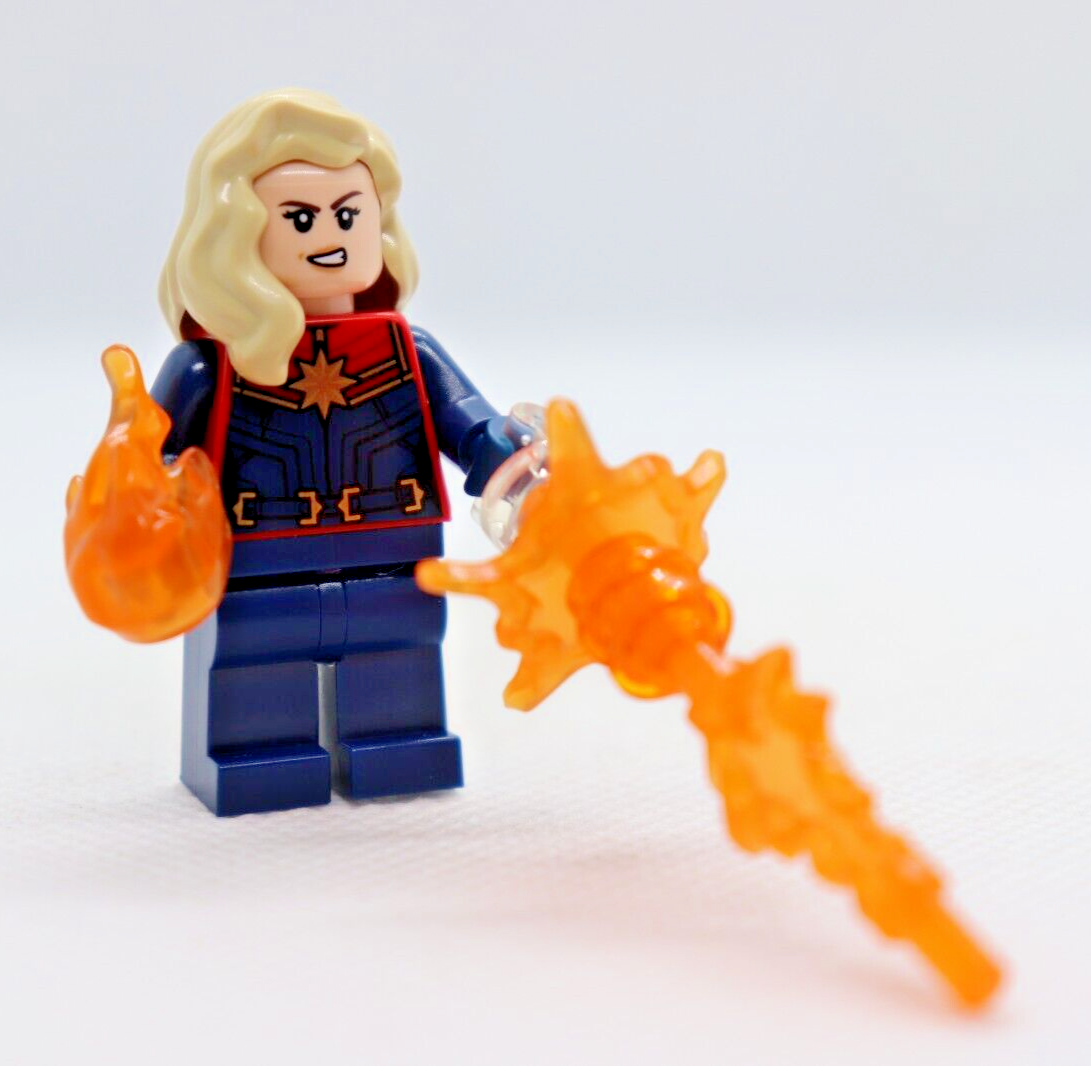 Captain Marvel Carol Danvers 76232 242321 Marvel Super Hero LEGO® Minifigure | eBay Captain Marvel Carol Danvers 76232 242321 Marvel Super Hero LEGO® Minifigure | eBay
