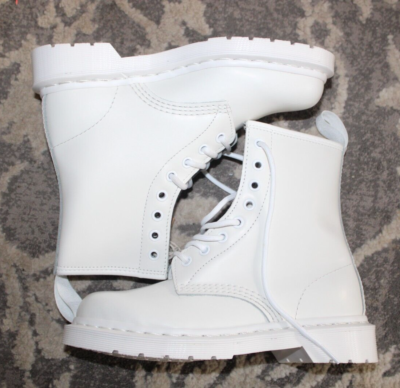 Mens white deals dr martens boots