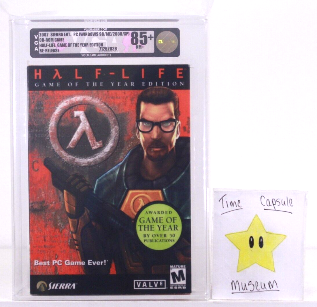 Half-Life Game of the Year Edition New PC Small Box Factory