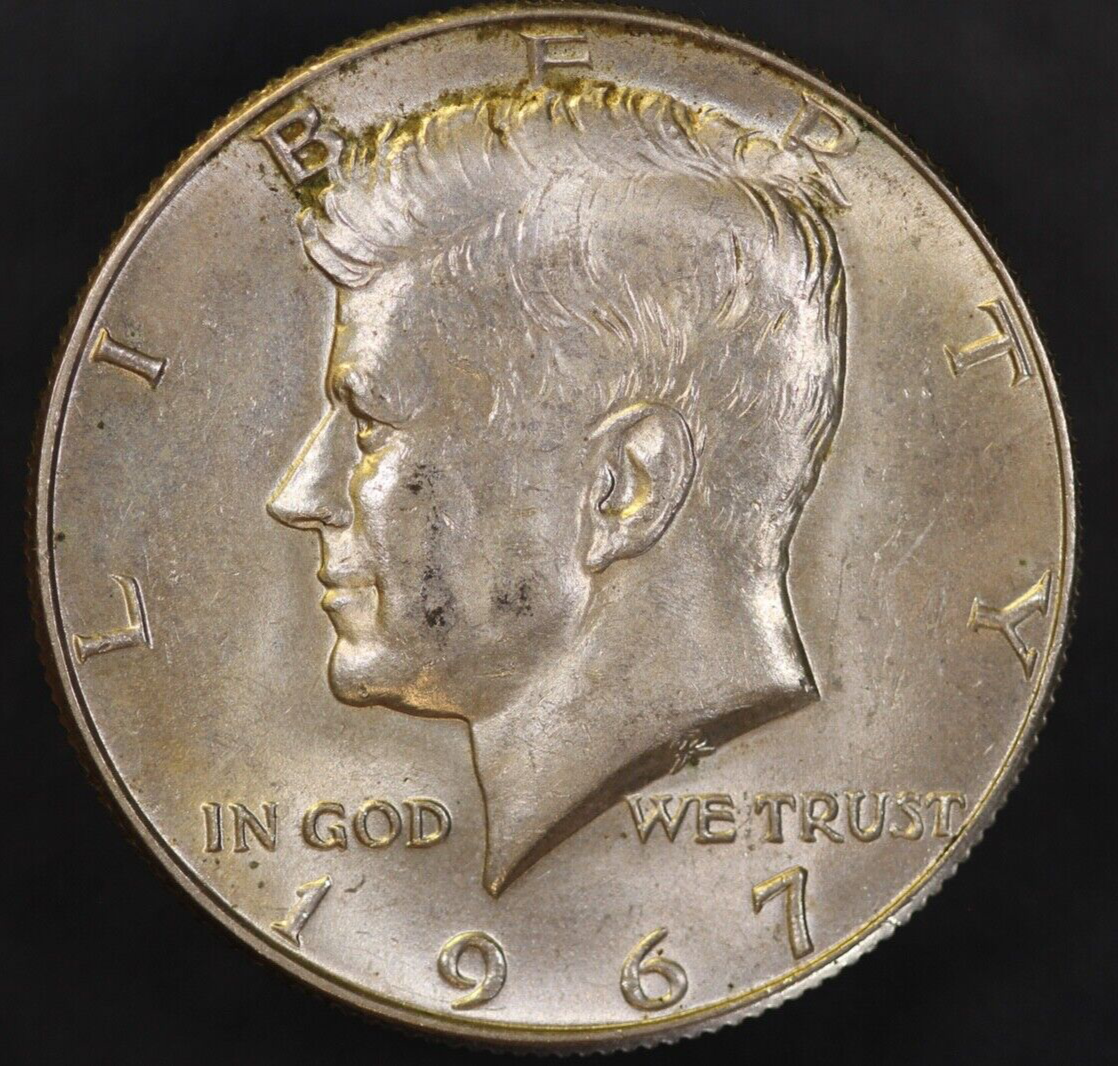1967 KENNEDY HALF DOLLAR / FRESH FROM AN ORIGINAL COLLECTION