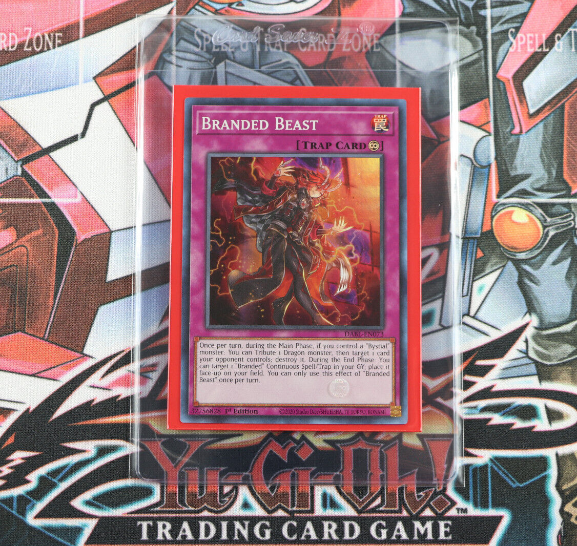 Yugioh Trap Card Branded Beast DABL-EN073 1st Super Rare
