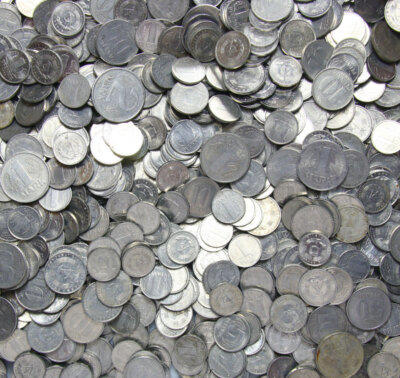 Ostalgie DDR - 100 Münzen 1 5 10 50 Pfennig 1 2 Mark 1956-1990 - Konvolut LOT