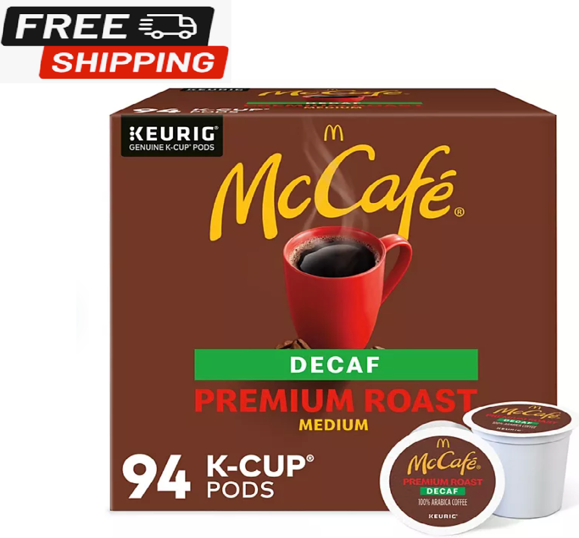 McCafe Decaf Premium Roast K-Cup Coffee Pods (94 ct.)