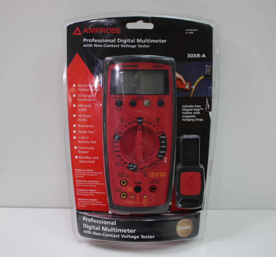 Amprobe 30XRA Auto Ranging Digital Multimeter w/ VolTect