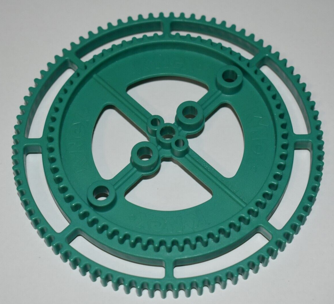 Multi Track Green 130mm 5" Knex Replacement Part Piece