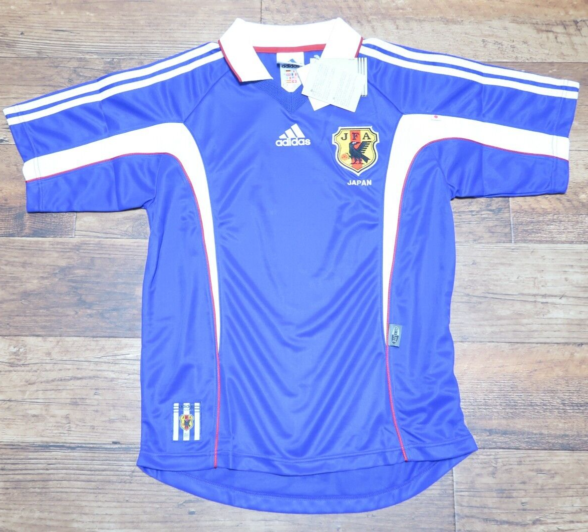 サッカー 日本代表 ユニフォーム　1999~2000　サイズ：O 日本代表 adidas ユニフォーム 1999 2000 サッカー y2k O - メルカリ