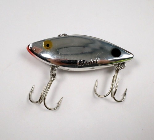 KRRCRAWLER　1PC Rattle　トラウト Cotton Cordell Shiny Silver Chrome Rattle Fishing Lure Crank