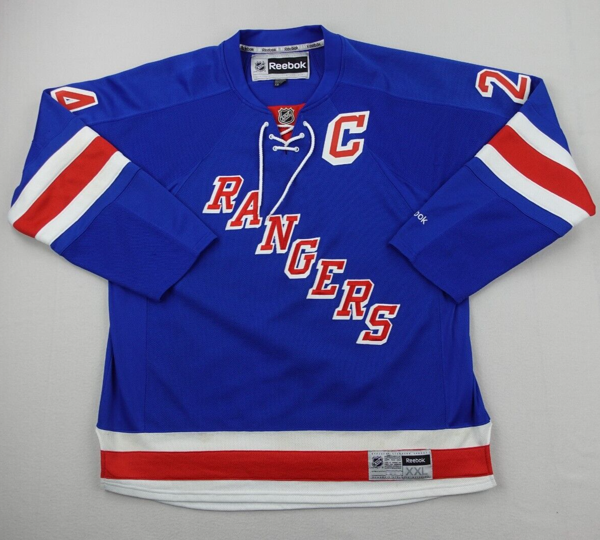 New York Rangers Ryan Callahan #24 Reebok XXL Blue NHL New York Rangers Ryan Callahan #24 Reebok XXL Blue NHL