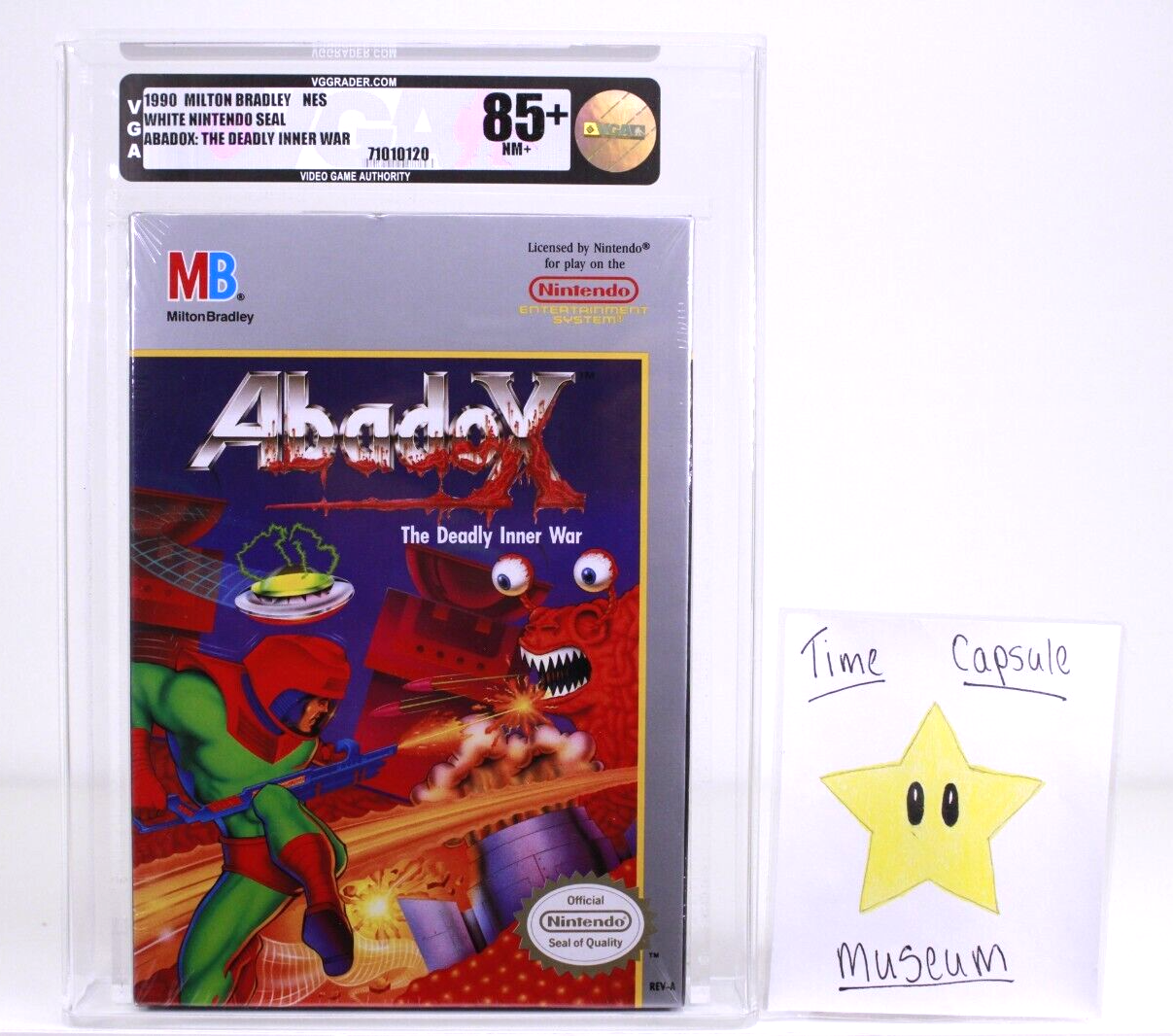 Abadox The Deadly Inner War New Nintendo NES Factory Sealed