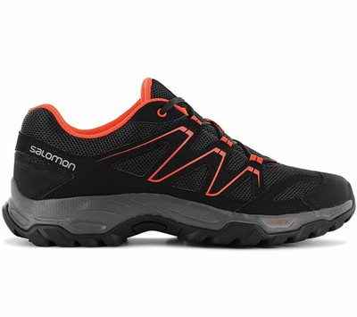 Salomon HALIFAX Herren Wanderschuhe Schwarz 408670 Outdoor Walking Schuhe NEU