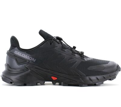 Salomon Supercross 4 Men's Trail-Running Shoes 417362 Black NEW