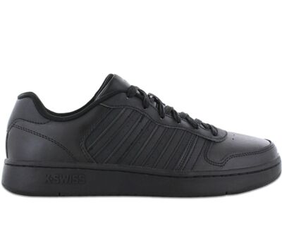 Мужские кроссовки K-Swiss classic court Palisades Кожаные черные 06931-001-M Shoe