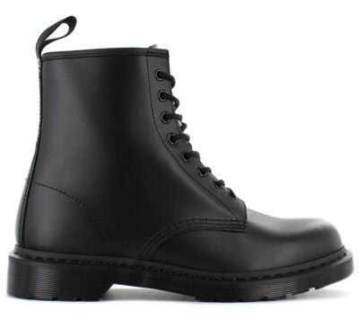 Dr.Doc Ботинки Martens 1460 Mono Smooth 14353001 Кожаные черные сапоги с 8-мя разрезами Новые
