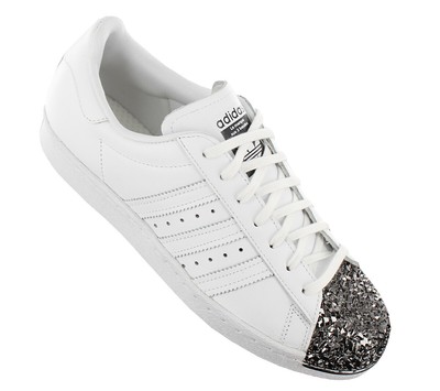 ADIDAS ORIGINALS ADIDAS ORIGINALS SUPERSTAR 80S METAL TOE TF SNEAKER LEATHER SHOES S76532 SHOE